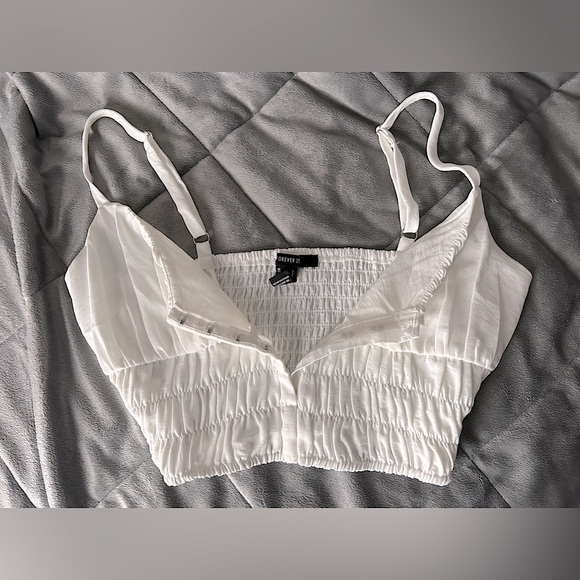 Forever 21 Crop Top- Hook and Eye closure - Picture 3 of 8